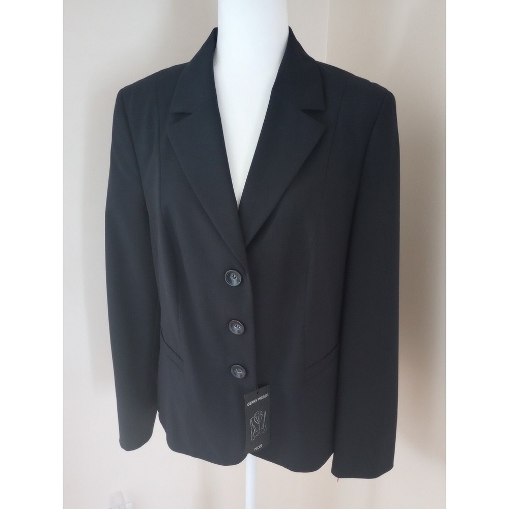 Gerry Weber Ladies Blazer Size:US 12 Color:Deep Navy NWT
